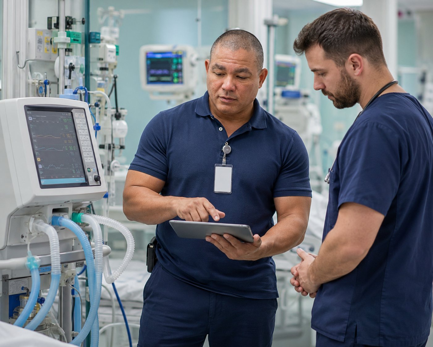 BiomedRx technician performing 53327 magento to protect patient safety
